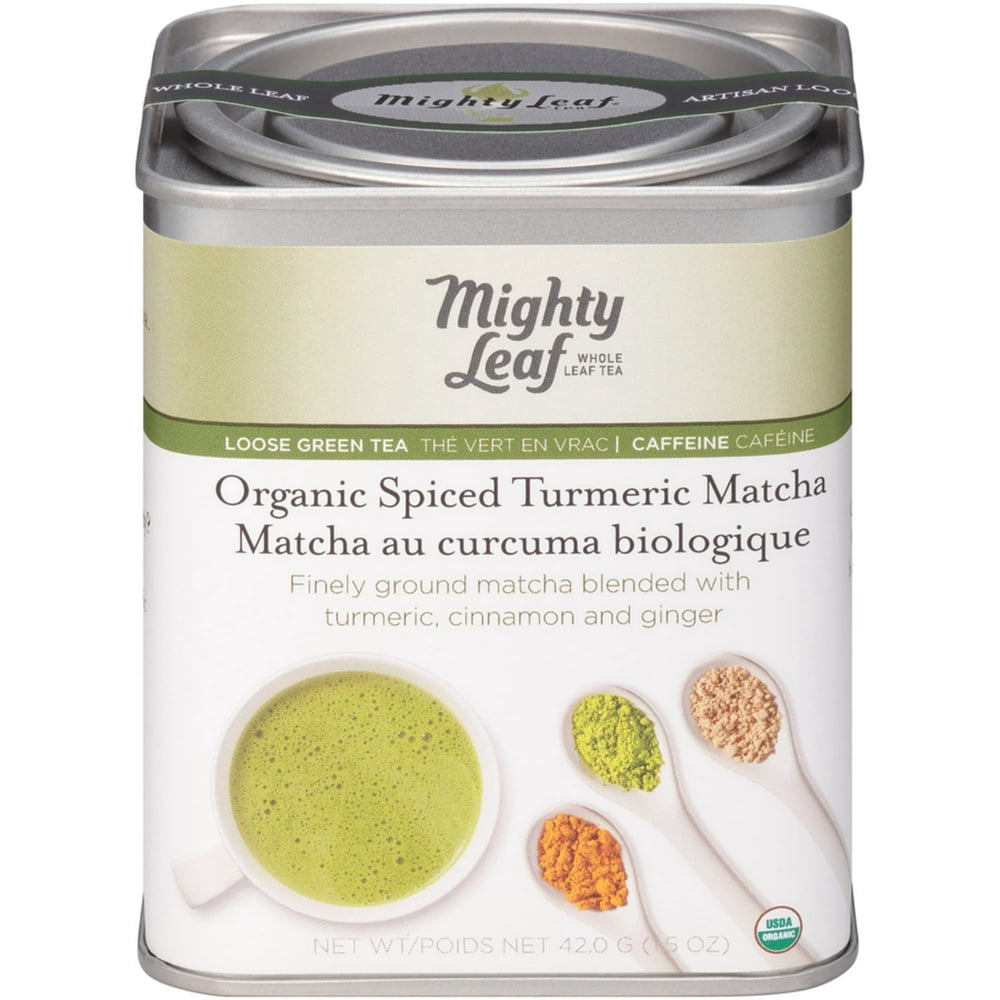 Mighty Leaf Tea Organic Spiced Turmeric Matcha, Japanese Matcha Green