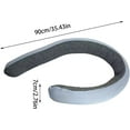 thumbnail image 4 of Neck Pillow - Spiral Wrapping Cushion | Washable Travel Support Pillow for Head and Neck, Ideal for Airplane Car Road Trips Camping Sleeping Home Office Chin Support On The Go(Q), 4 of 9