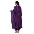 thumbnail image 2 of KLOSIA Women Embroidery Solid Anarkali Kurta and Pant Set with Dupatta - Indian Pakistani Ethnic Traditional Wear Anarkali Kurta Set, 2 of 5