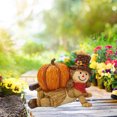 thumbnail image 4 of de cabaza de Halloween Linda sa de estar decorativa de 3 Sunnimix Cosecha de calabaza, 4 of 7