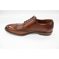 thumbnail image 5 of Men's Stacy Adams Cognac Asher Leather Lace Up Dress Shoes 25653, 5 of 8