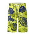 thumbnail image 2 of XINPING Men Volleyball Shorts Casual Solid Color Quick Dry 4th Of July Swim Trunks with Pockets Upf 50+ Sun Protection Beach Wear, 2 of 5