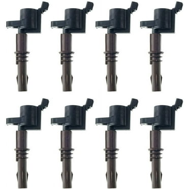 A-Premium Ignition Coil Pack Replacement for Ford Expedition 2008-2014 Explorer Mustang F-150 F53 Lincoln Navigator Mercury Mountaineer 8-PC Set