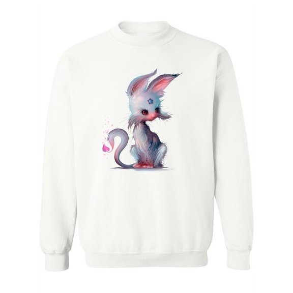 Fantasy Cat Dragon. Sweatshirt Women -Image by Shutterstock, Female 5X-Large