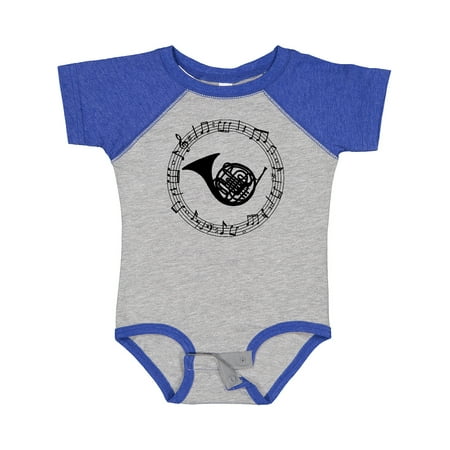 

Inktastic French Horn Music Gift Baby Boy or Baby Girl Bodysuit