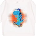 thumbnail image 3 of Inktastic Skateboard Dinosaur for Boys Toddler Sweatshirt, 3 of 4