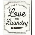 thumbnail image 1 of Great Art Now Laundry Art portrait II-Love & Laundry by Tara Reed, Canvas Wall Art, 16W x 20H, 1 of 2