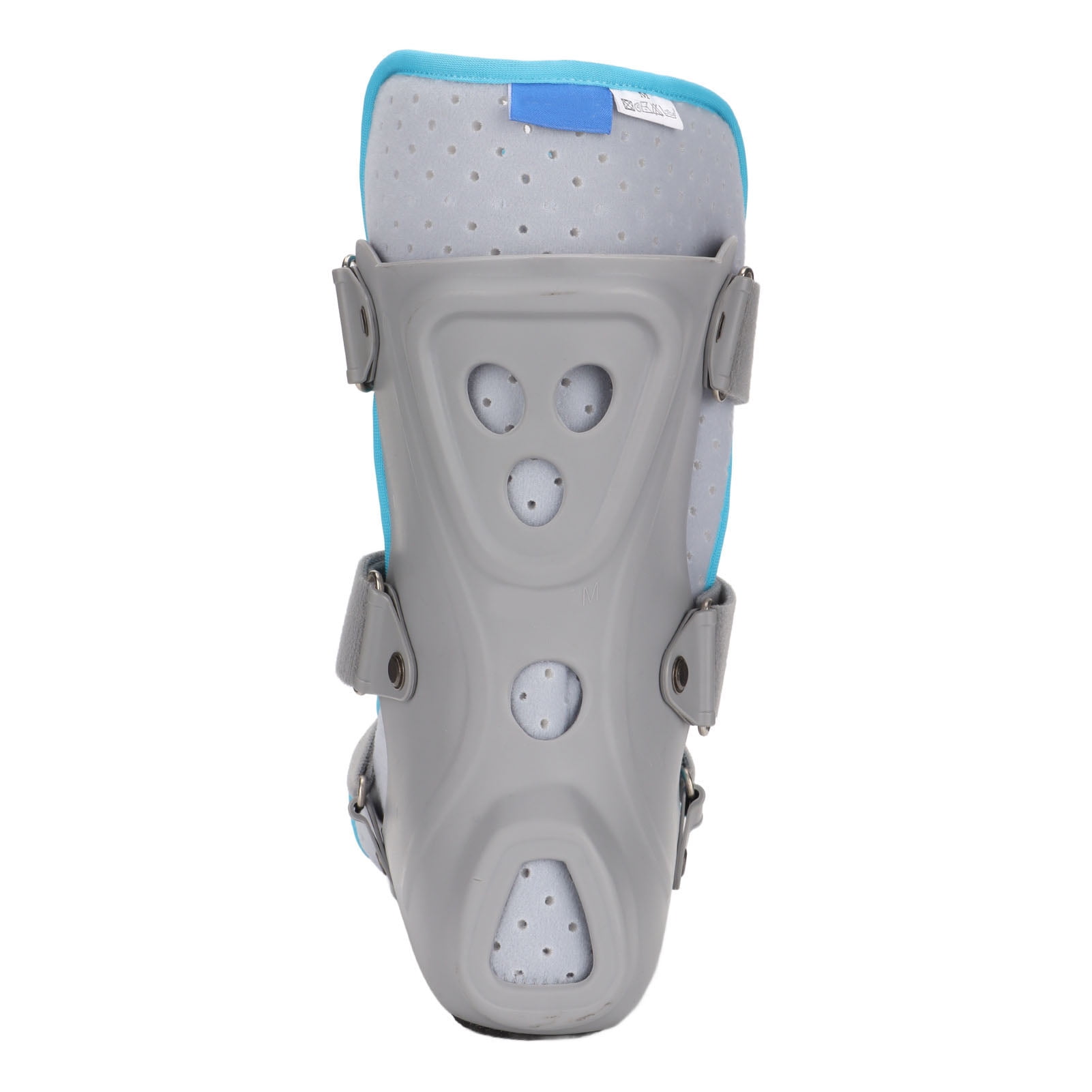 Ankle Brace Breathable Tightness Adjustable Fracture Recovery Foot Ankle Fixing Splint With Baffle Foot Adjustable Tightness Porous Ventilation Design Excellent Pvc Material