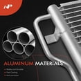 thumbnail image 5 of A-Premium Air Conditioning A/C Condenser Compatible with Hyundai Ioniq 2017-2020 & Kia Niro 2017-2020, Replace# 97606G2000, 5 of 9