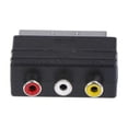 thumbnail image 3 of Scart To 3 Rca Phono Adapter Converter Av Tv Audio For Video Dvd Television, 3 of 5