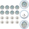 thumbnail image 5 of 20pcs Cork Office Poster Hanging Pin Board, Adorable Tacks: for Photos Tack Push Head Household Crystal Decoration Bulletin Pushpins Bling Multi-Function Round Rhinestone Wall, 5 of 5