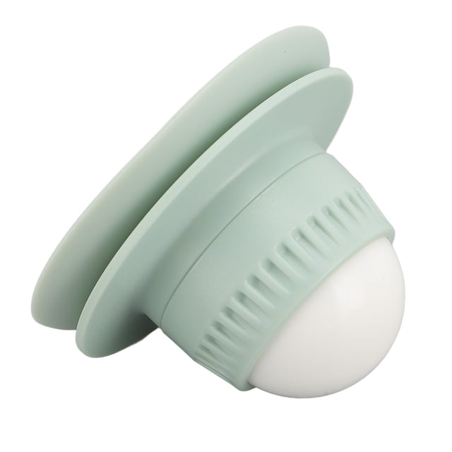 Rodillo Masajeador De Espalda Con Ventosa, Bola De Rodillo De Masaje Multiusos, Relajante, Resistente, Verde, Rodante De 360 grados, Para Pies Y Cuerpo