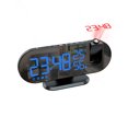 thumbnail image 1 of Despertador Proyector con Radio XCF Reloj Digital USB Doble Alarma Pantalla de Espejo LED Giratorio 180° 4 Niveles de Brillo 12/24h, 1 of 4