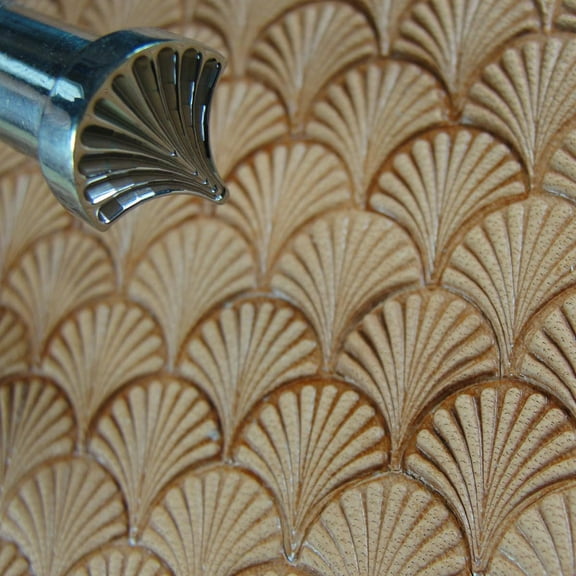 Stainless Steel Barry King - Petal Shell Burst Geometric Stamp, Barry King Leather Stamping Tool