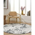 thumbnail image 6 of BoutiqueRugs Fence Contemporary Area Rug - Denim, Pale Blue, Light Gray - 6'7" x 9'6", 6 of 11