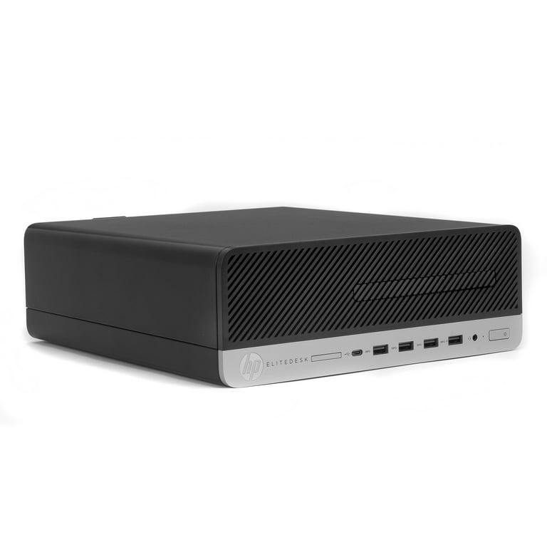 HP EliteDesk 705 G4 Mini PC Computer, AMD Ryzen 5 Pro 2400G, 16GB