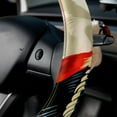 thumbnail image 5 of Woodpecker Steering Wheel Cover, 14.5 Inch, Printing, PVC Leather, Auto Accessories for Car Wheel Covers, 5 of 6