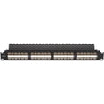 thumbnail image 1 of Black Box JPM810A-HD 1U Cat5e Feed-Through Patch Panel - Unshielded 48-Port, 1 of 1