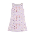 thumbnail image 3 of LTTVQM Easter Dresses for Girls 2026 Egg Rabbit Print Funny Sleeveless Sundresses Comfortable Crew Neck Midi Dresses Vacation Church Dresses Light Purple 7-8 Years, 3 of 5