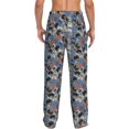 thumbnail image 3 of Vsdgher Video Game Print Mens Pajama Pants Sleep & Lounge Pants, PJ Bottoms With elastic waistb and Pockets, 3 of 8