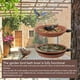thumbnail image 4 of Comedero Para Pájaros Para Colgar En La Pared, Resistente A La Intemperie, Ideal Para Jardín, Balcón, Terraza, Comedero Para Pájaros Montado En Un árbol Para Terraza En El, 4 of 7