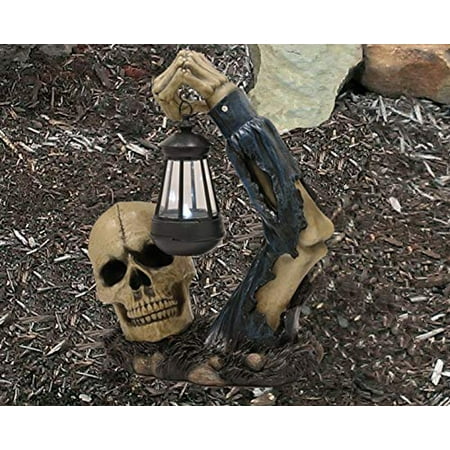 Ebros Gift Death Hallows Skeleton Rising From The Grave Holding