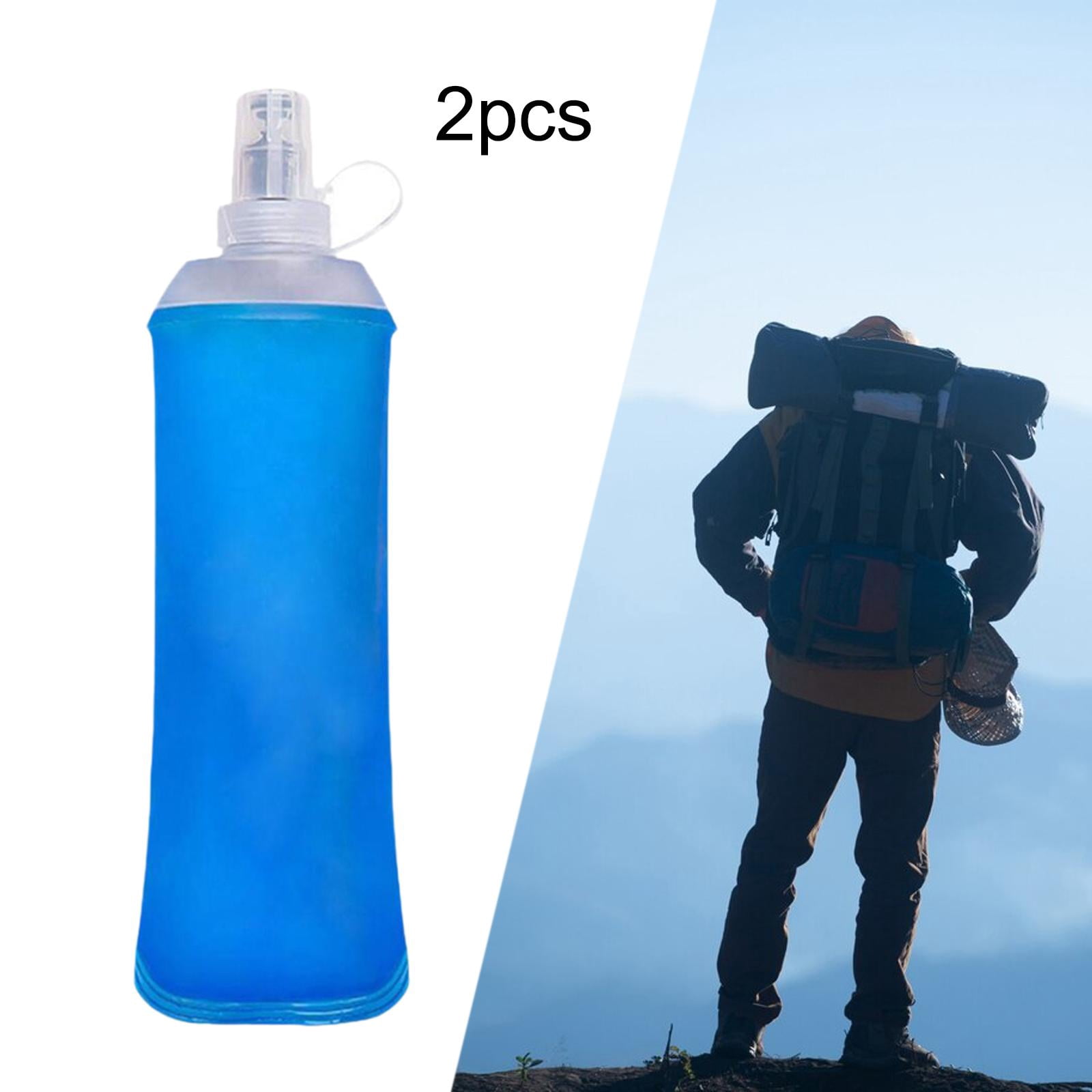 harayaa Running Vest Backpack with 2pcs 500ml Soft Flasks Running Gear L L