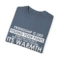 thumbnail image 3 of Hilarious Introverted Friendships Sarcastic Pissing Pissing Humorous Sayings Mockery Quote Gags Funny Friends Unisex Garment-Dyed T-shirt, 3 of 4