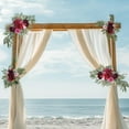 thumbnail image 5 of YIKA Festival Decorations Wedding Simulation Flower Welcome Flower Signboard Flower Table Photography Decoration Wedding Supplies Two Piece Set Bouquets Decoration, 5 of 6