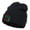 Navy, variant on Have a Holly Jolly Embroidered Long Beanie - Black OSFM