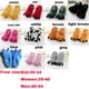 thumbnail image 3 of 1 Par De Zapatillas De Invierno Cálidas Y Suaves Para Interior , Garras, 3 of 4