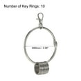 thumbnail image 2 of Unique Bargains Key Organizer Keychain Key Management Holder with Keys Rings 10 Rings, 2 of 5