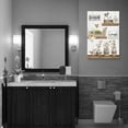 thumbnail image 6 of Farmhouse Bathroom Decor Wall Art Rustic Flower and Butterfly Bathroom Pictures Canvas Print Country Bathroom Wall Decor Soak Relax Unwind Bathroom Wall Art Framed Ready To Hang 12"x16", 6 of 6