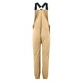 thumbnail image 5 of STAOEDU Women Boho Overalls Casual Loose Bib Pants Solid Color Baggy Rompers with Pocket, 5 of 5