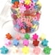 thumbnail image 3 of Paquete de 100 mini pinzas para el cabello de mariposa, pinzas para el cabello, pinzas para el cabello pequeñas, pasadores con caja para bebés y mujeres, aproximadamente 14 colores, 3 of 4