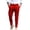 Red, variant on Yuhangmm Mens Casual Sports Thickened Pants with Multiple Pockets for Everyday Wear Red M