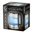 thumbnail image 3 of Complete Cuisine 1.7 Liter Cordless Glass Electric Kettle, with Blue LED Indicator Light and Auto-Shutoff & Boil-Dry Protection, 3 of 3