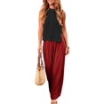 thumbnail image 3 of Women Crochet Tops Sleeveless Knit Sweater Vest Tank Top, 3 of 6