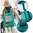 thumbnail image 3 of 16 pulgadas, bolsa de juego, bolsa de viaje estética, casual, transpirable, portátil, ligera, 3 of 3