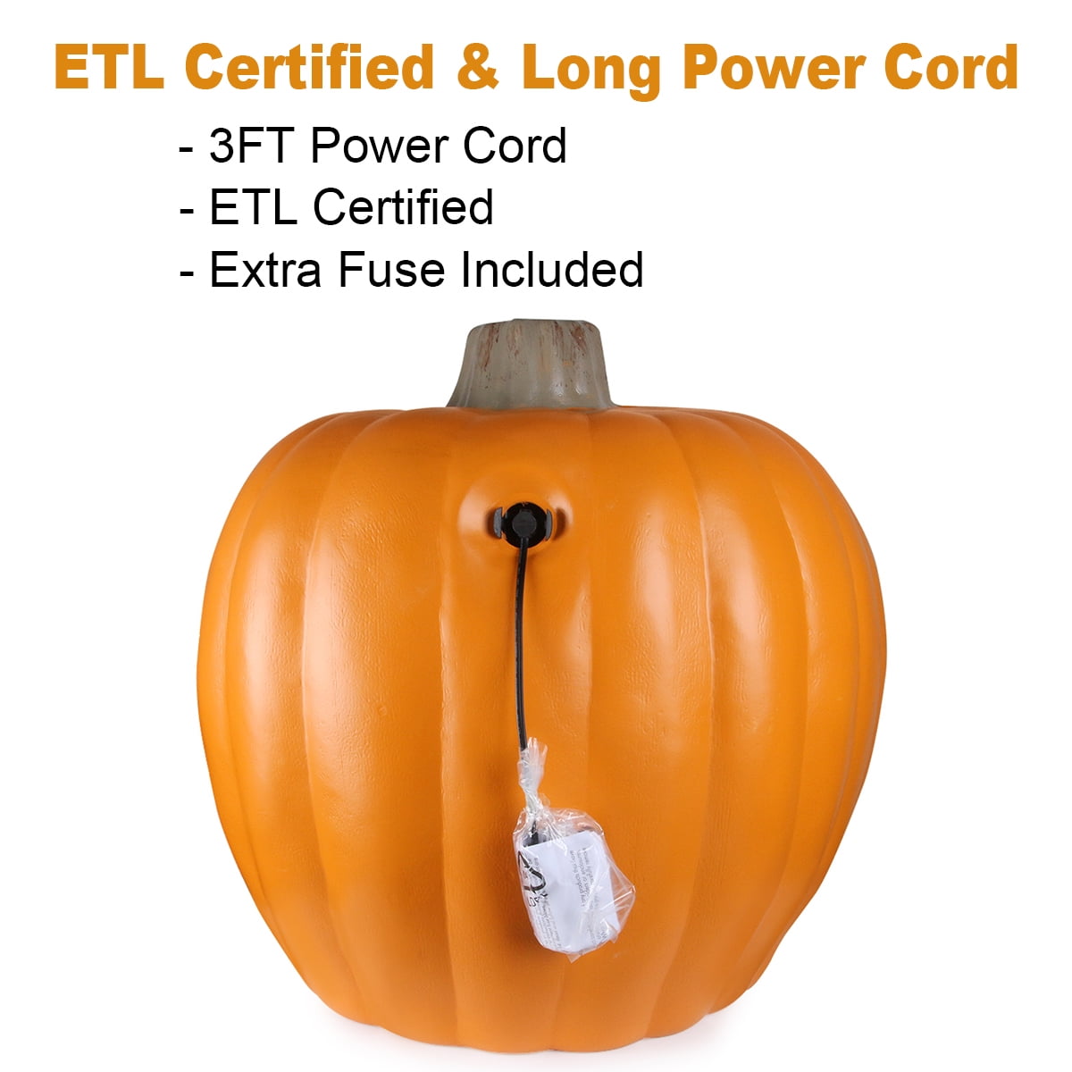 12+ Lights For A Pumpkin