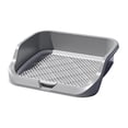 thumbnail image 2 of Inodoro para perros Estuche para arena para perros duradero Reutilizable Mantiene las patas y el piso limpios Almohadilla para ir al baño Gris, 2 of 8