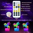 thumbnail image 3 of Lámpara COBIKU Horse Night Light 3D con mando a distancia multicolor, 3 of 8