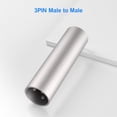 thumbnail image 3 of Adaptador XLR Heams Professional XLR de 3 pines hembra a hembra y macho a macho, 3 of 7