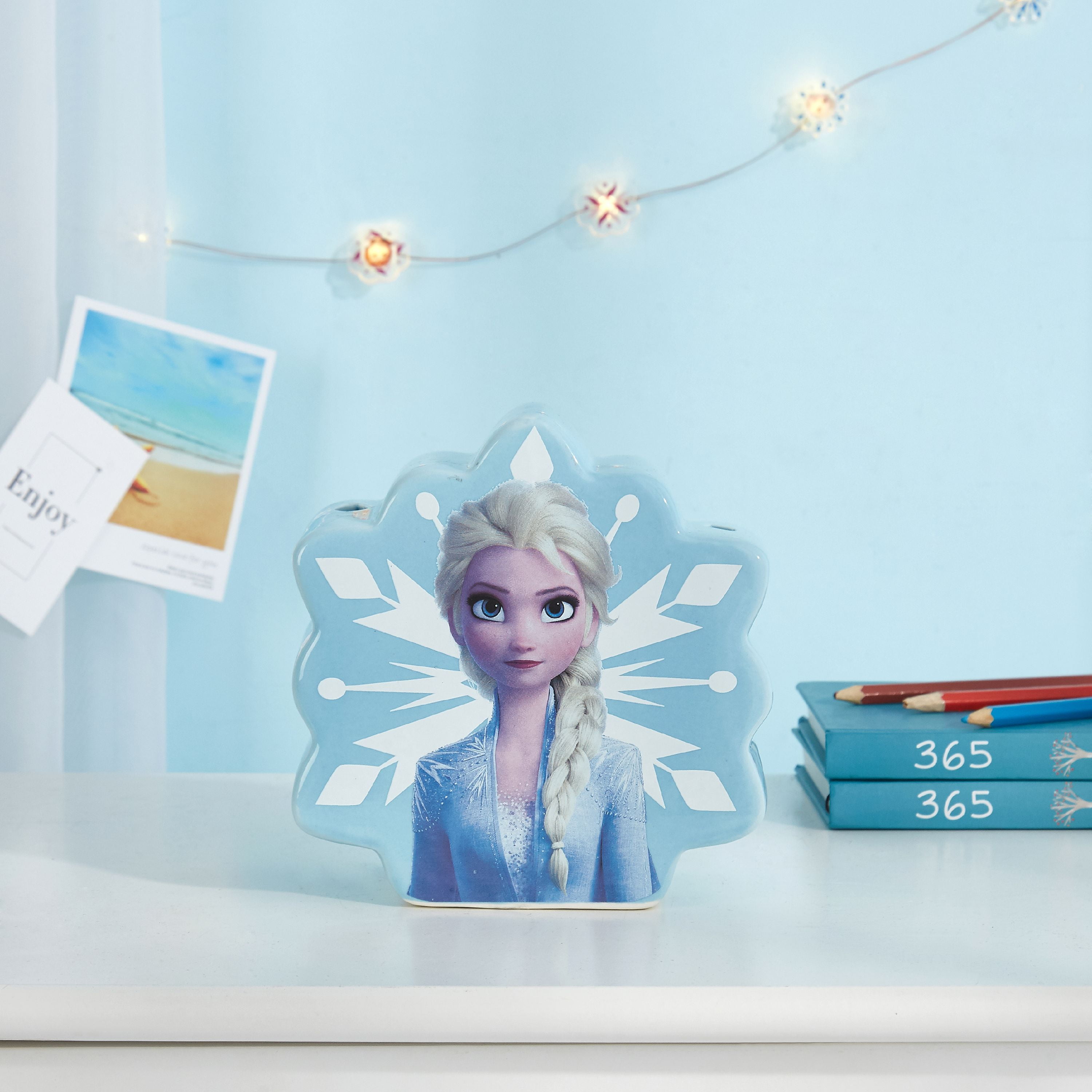 Disney Frozen 2 Movie Elsa Ceramic Table Lamp