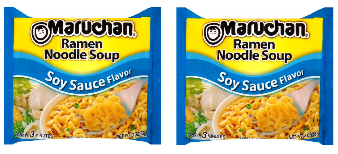 Maruchan Ramen Soy Sauce Flavor 3 ounce Each Pack of 2