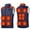 03 Blue, variant on guisaled Mens Heated Vest Plus Size with 23 Heat Zones Rechargeable USB Heated Vest Full Zip Lightweight Warm Winter Hiking Ski Jackets Clothes
