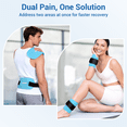 thumbnail image 6 of Comfytemp Reusable Ice Packs for Injuries, 2 Pack 10" x 5" Soft Ice Packs for Body Swelling, Bruises, Surgery Recovery, 6 of 8