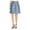 Blue - floralbluecombo, variant on Finity Womens Floral A-line Skirt, Blue, 10