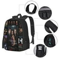 thumbnail image 2 of The Vampire Diaries Backpack,3d Print Laptop Backpack Lightweight Casual Daypack Bookbag Multi-Function Travel Backpack 16.5 In, 2 of 7