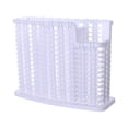 thumbnail image 1 of Soporte de almacenamiento para cubiertos y palillos, organizador de vajilla y cocina, encimera para Blanco, 1 of 9